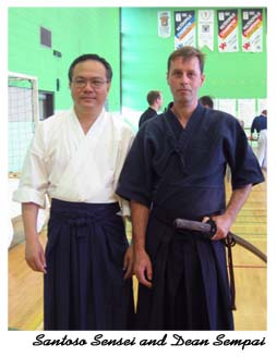 Santoso Sensei and Dean Sempai